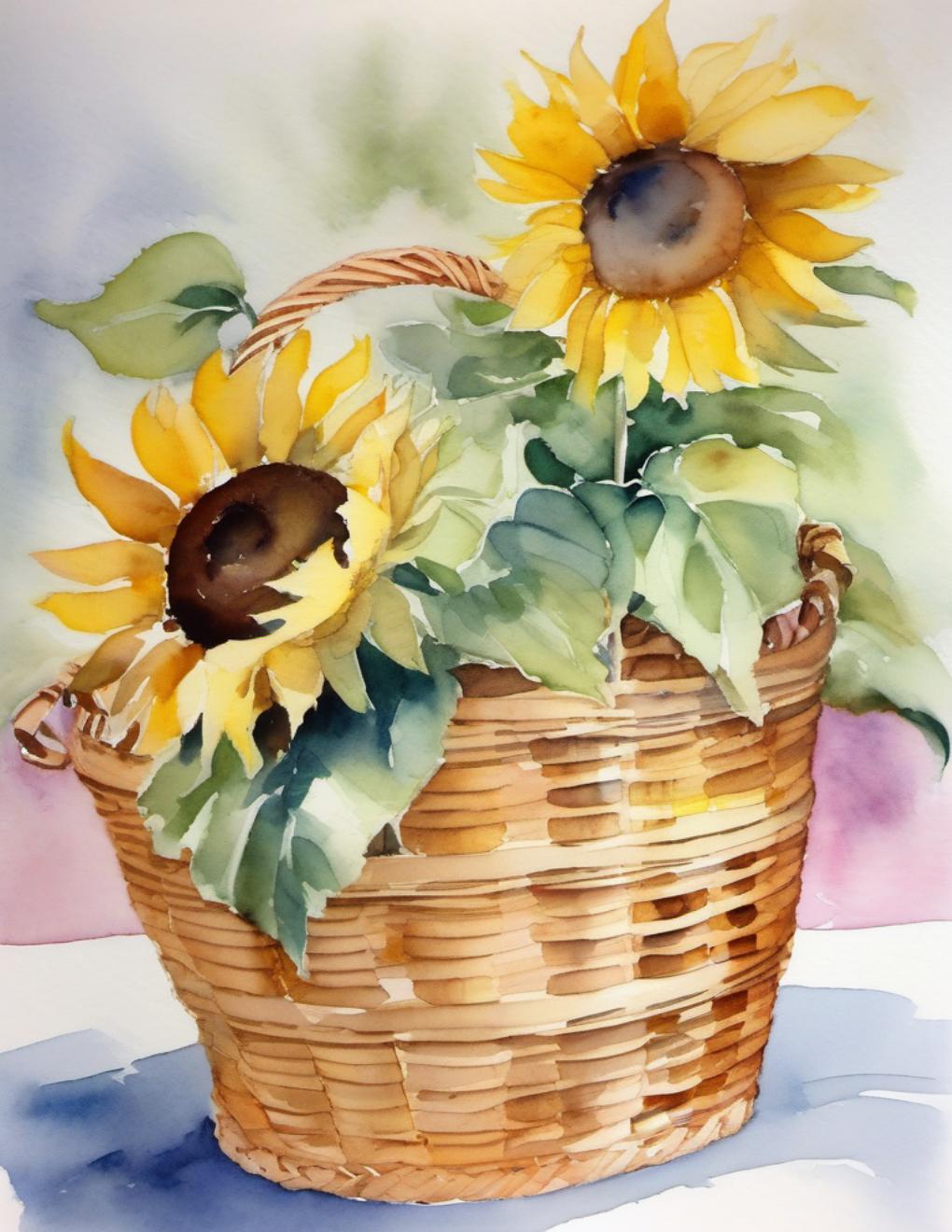 Actual inside page from Flowers & Leaves watercolor book