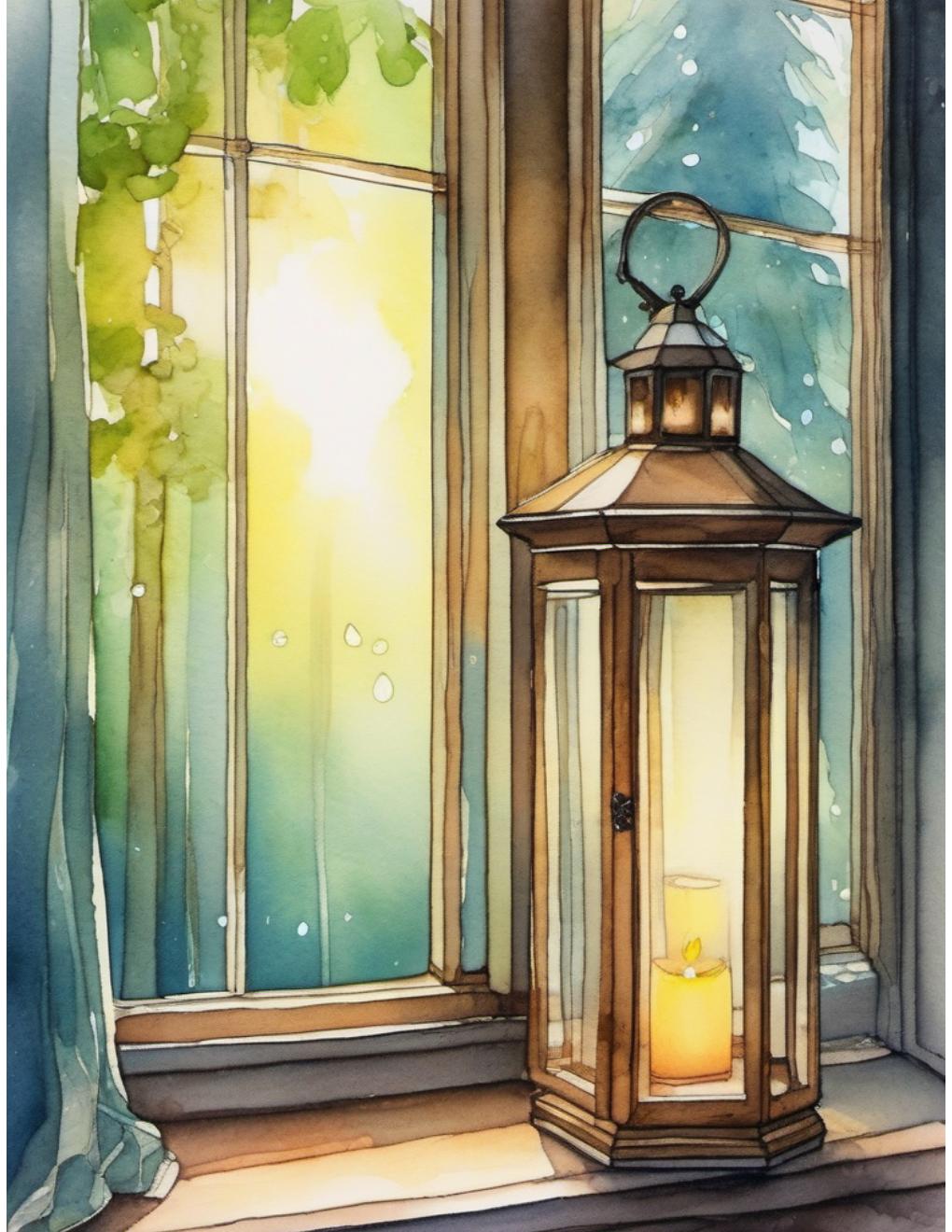 Actual inside page from Forest Moments watercolor book