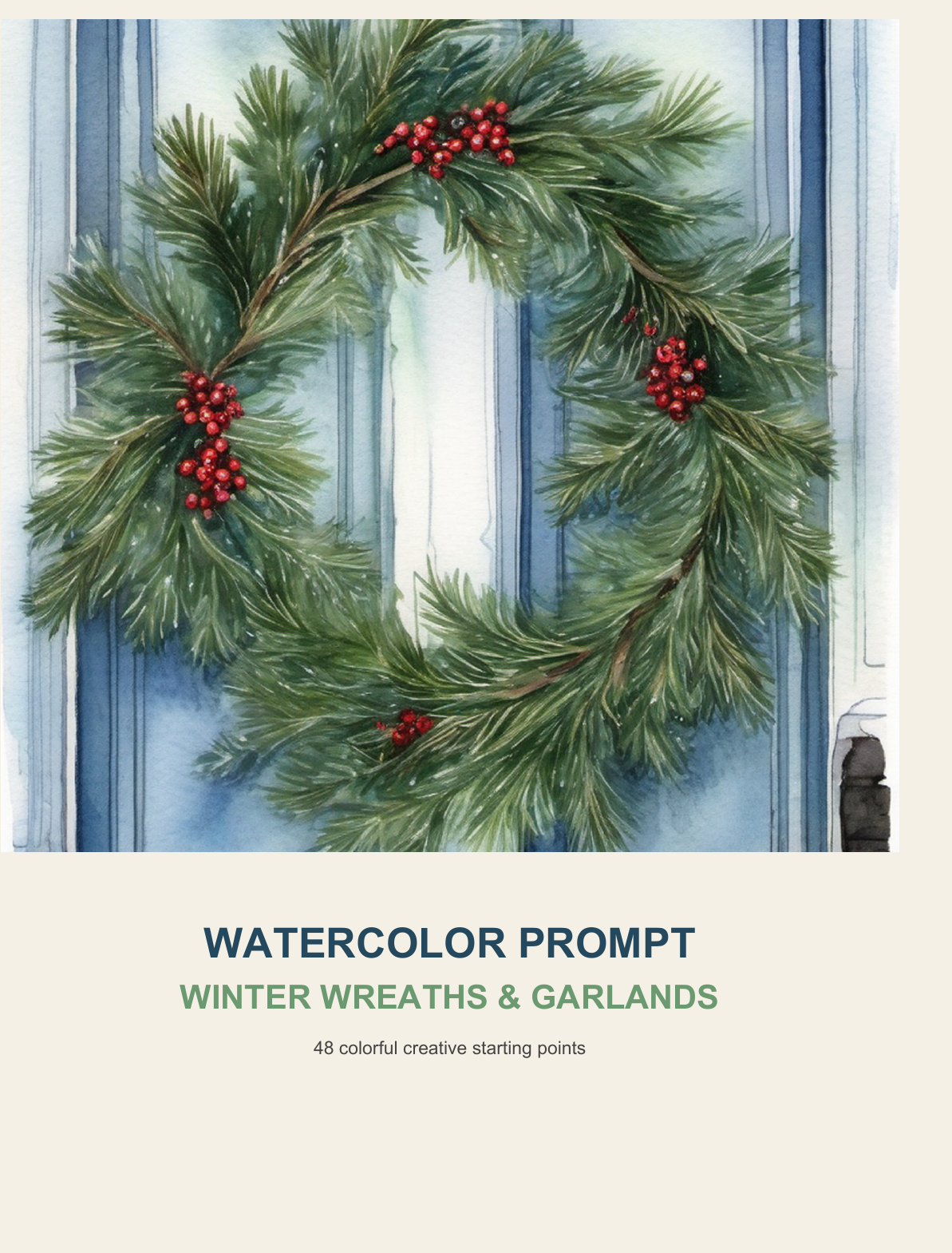 Winter Wreaths & Garlands cover